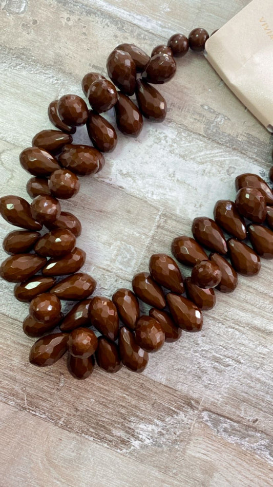 Colgante Bolas Marrón