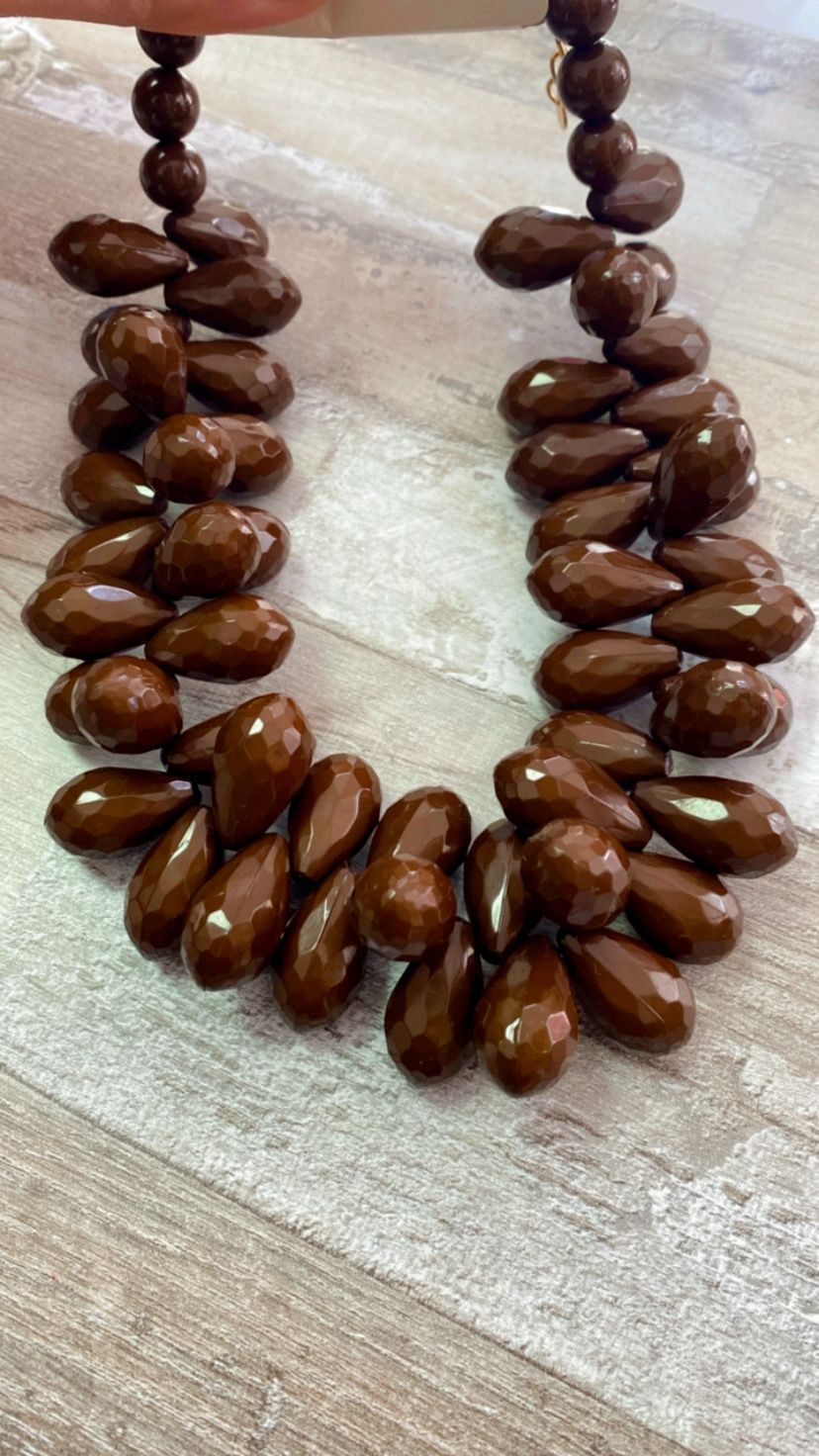 Colgante Bolas Marrón